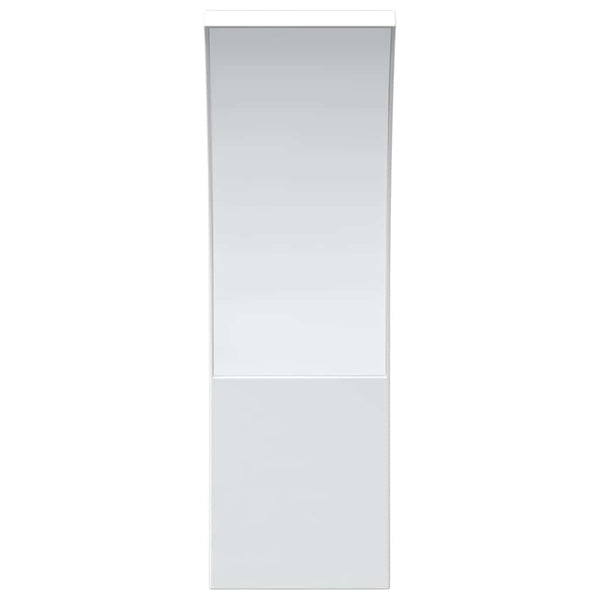 LED Außenwandleuchte Weiß Aluminium