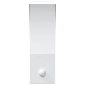 LED-Außenwandleuchte mit Sensor, Weiß