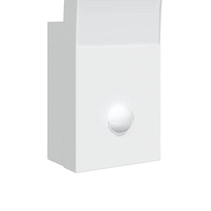 LED-Außenwandleuchte mit Sensor, Weiß