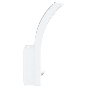 LED Außenwandleuchten mit Sensor, Weiß, 2er-Set