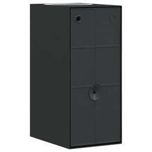 Außenwandleuchten Schwarz 2er Set