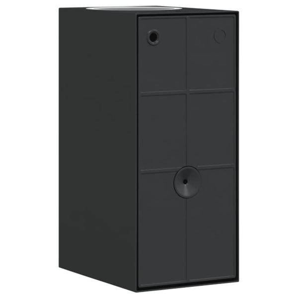 Außenwandleuchten Schwarz 2er Set