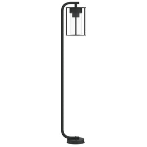 Wegeleuchten Set, 3 Stk, Schwarz, 100cm, Edelstahl