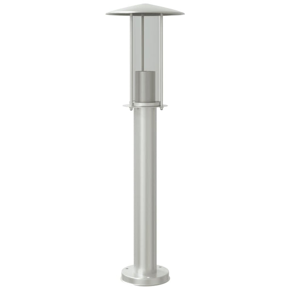 Wegeleuchte Silber 60cm Edelstahl