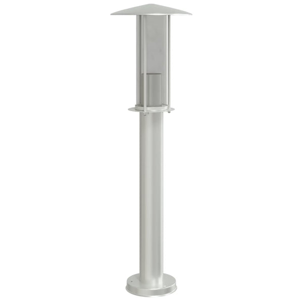 Wegeleuchte Silber 60cm Edelstahl