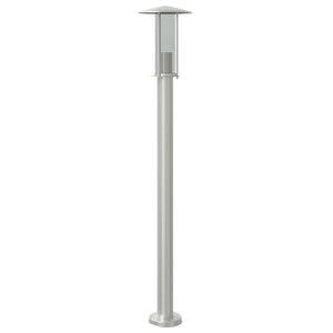 Edelstahl Wegeleuchte Silber 100cm