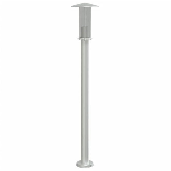 Edelstahl Wegeleuchte Silber 100cm