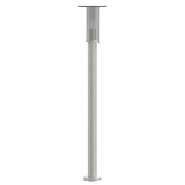Edelstahl Wegeleuchte Silber 100cm