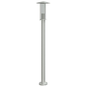 Edelstahl Wegeleuchten 3er Set, Silber, 100cm
