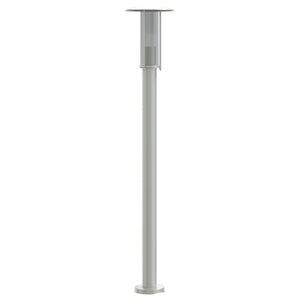 Edelstahl Wegeleuchten 3er Set, Silber, 100cm