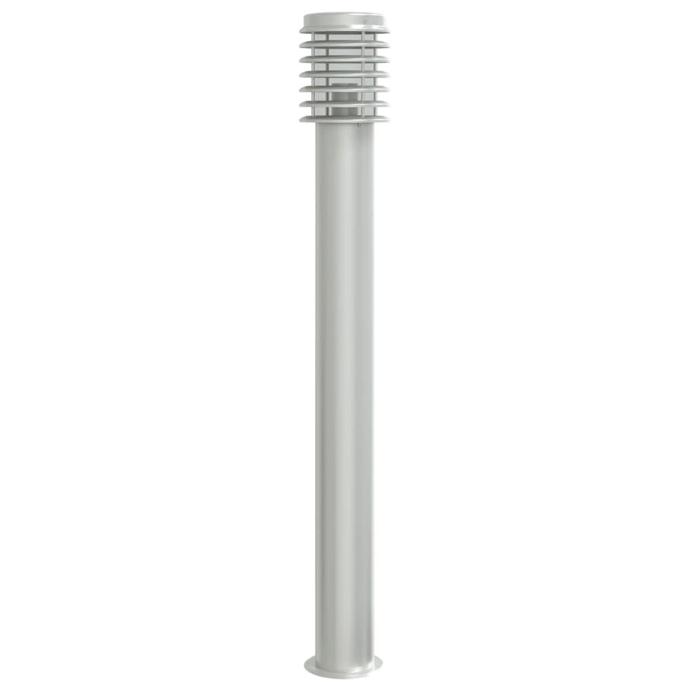 Wegeleuchte Silber Edelstahl 110cm