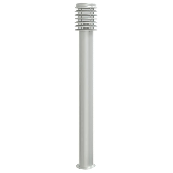 Wegeleuchte Silber Edelstahl 110cm
