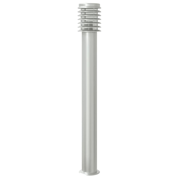 Edelstahl Wegeleuchten 3er Set, 110cm