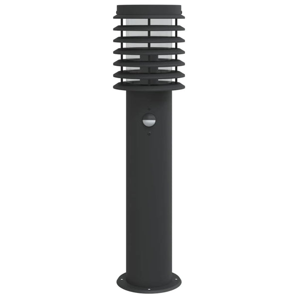 Wegeleuchte mit Bewegungsmelder Schwarz 60cm