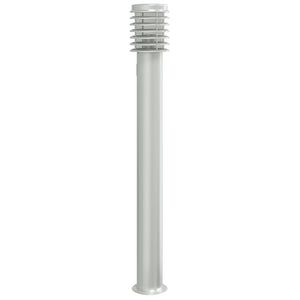 Wegeleuchte mit Steckdose Silber 110cm