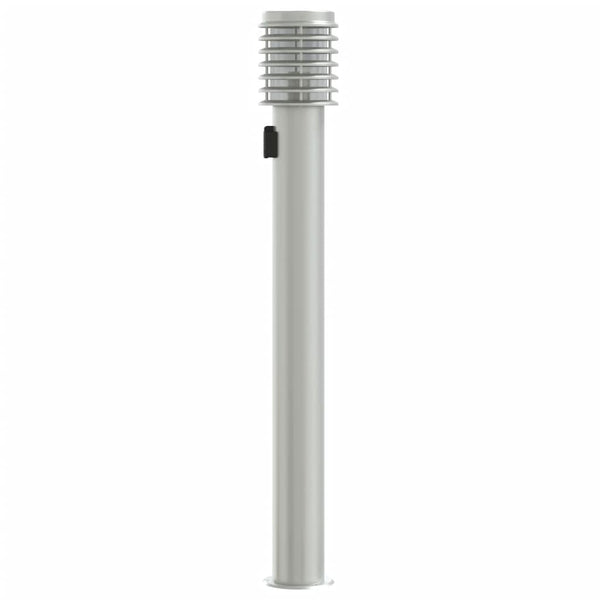 Wegeleuchte mit Steckdose Silber 110cm