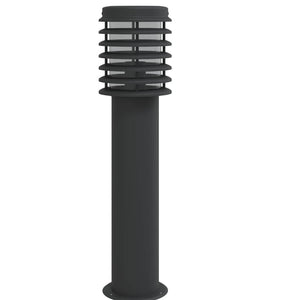 Wegeleuchte mit Steckdose, Schwarz, 60cm