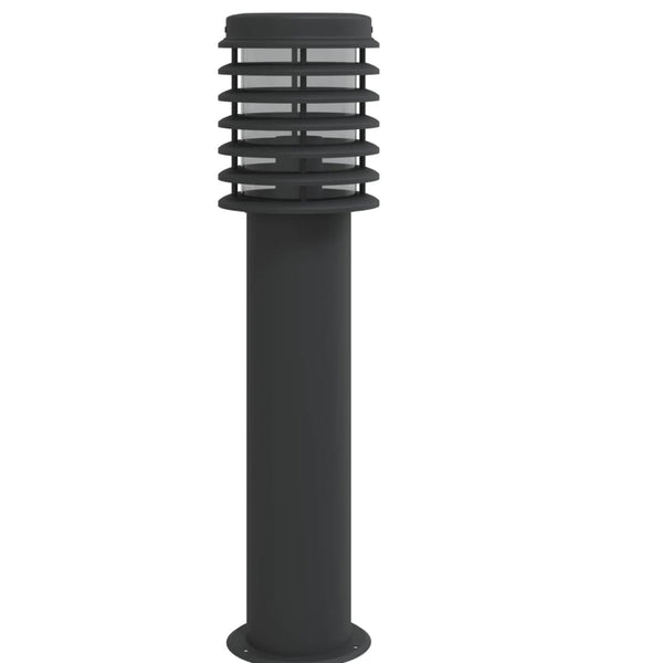 Wegeleuchte mit Steckdose, Schwarz, 60cm