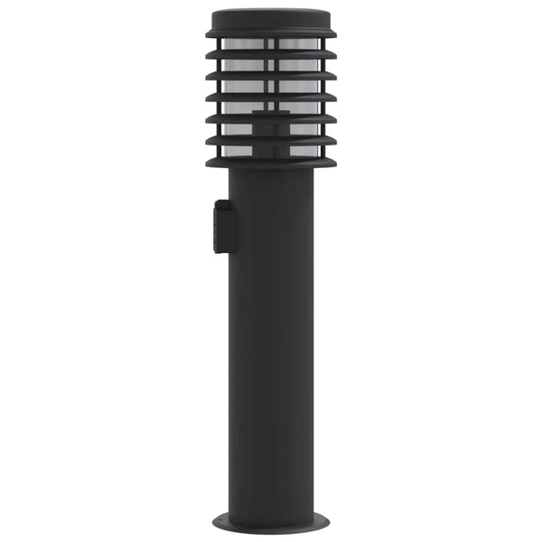 Wegeleuchten mit Steckdose, 3er Set, 60cm