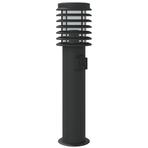 Wegeleuchten mit Steckdose, 3er Set, 60cm
