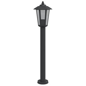 Wegeleuchten Set, 3 Stk, Schwarz, 80cm