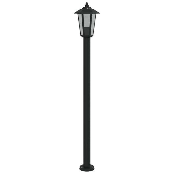 Wegeleuchten Set, 3 Stk., Schwarz, 120cm