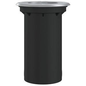Bodeneinbauleuchte Schwarz Rund 10,5cm