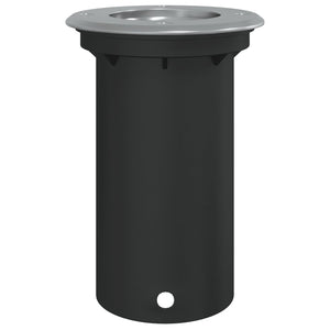 Bodeneinbauleuchte Schwarz Rund 10,5cm