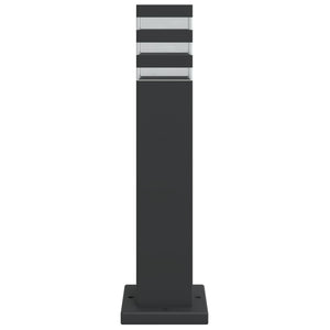 Schwarze Wegeleuchte 50cm Aluminium