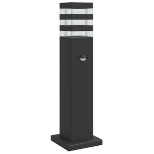 Wegeleuchte mit Bewegungsmelder Schwarz 50cm