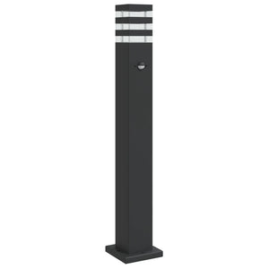 Wegeleuchte mit Bewegungsmelder Schwarz 80cm