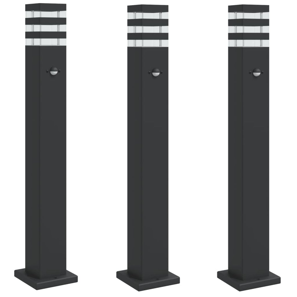 Wegeleuchten mit Bewegungsmelder 3er Set