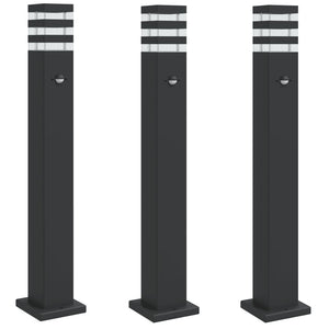 Wegeleuchten mit Bewegungsmelder 3er Set