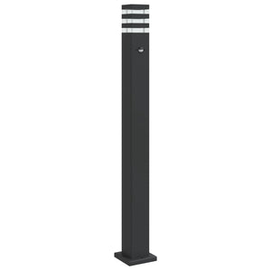Wegeleuchte mit Bewegungsmelder, Schwarz, 110cm