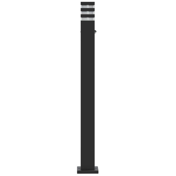 Wegeleuchte mit Bewegungsmelder, Schwarz, 110cm