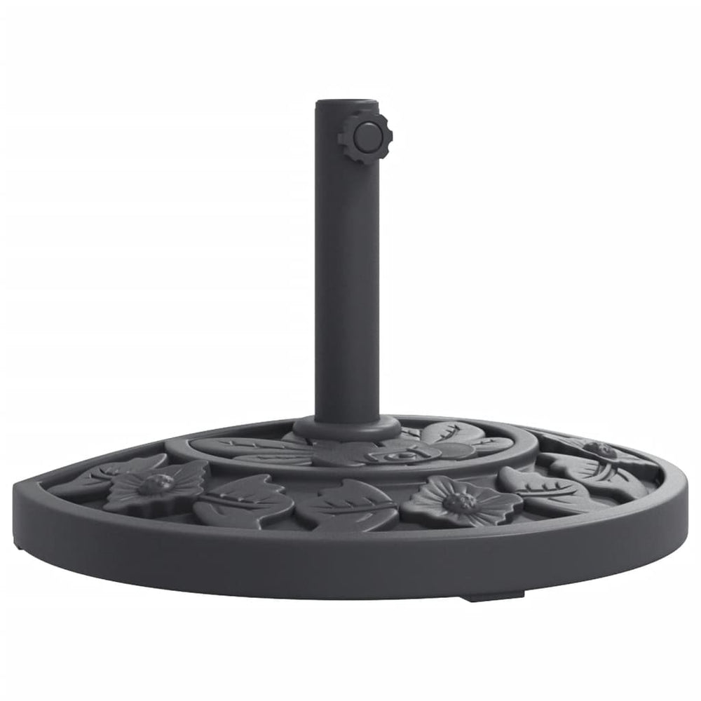Halbrunder Sonnenschirmständer für 38/48 mm Schirme