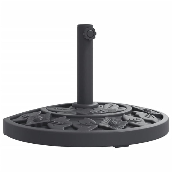 Halbrunder Sonnenschirmständer für 38/48 mm Schirme