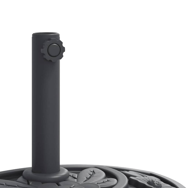 Halbrunder Sonnenschirmständer für 38/48 mm Schirme