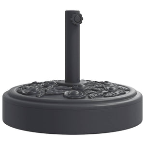vidaXL Parasol Base for Ø38/48 mm Pole 25 kg Round