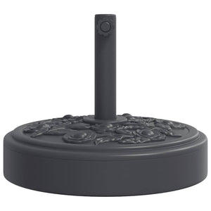 vidaXL Parasol Base for Ø38/48 mm Pole 25 kg Round