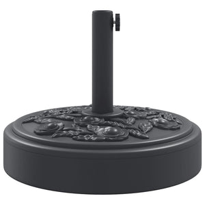 vidaXL Parasol Base for Ø38/48 mm Pole 25 kg Round