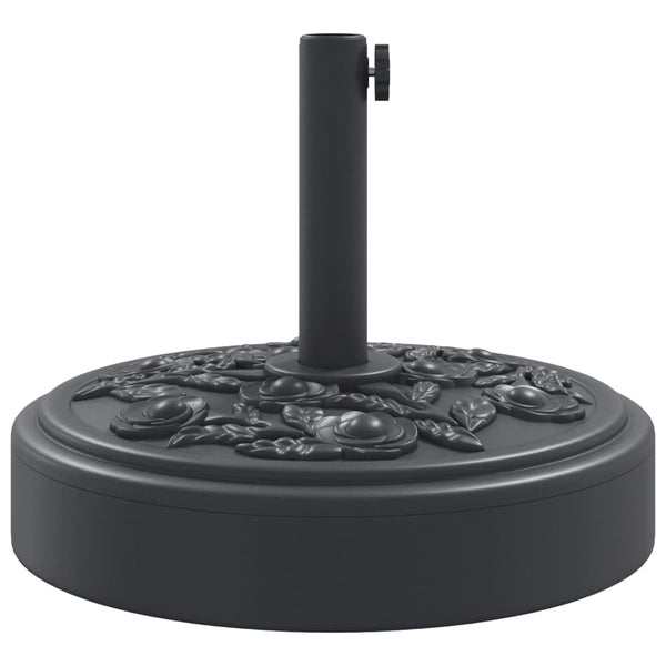 vidaXL Parasol Base for Ø38/48 mm Pole 25 kg Round
