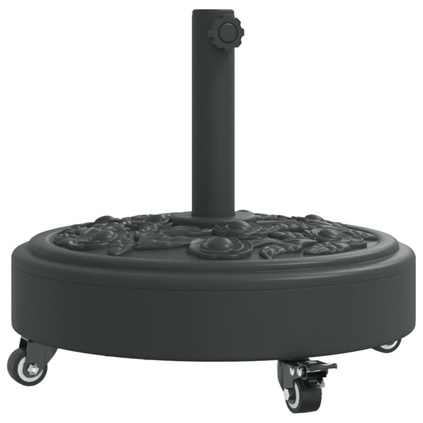 Sonnenschirmständer mit Rollen 27 kg