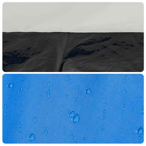 Strandzelt für 4 Personen, Azurblau, Wasserdicht