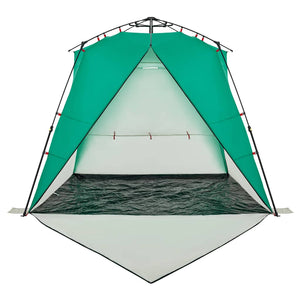 Strandzelt 4 Personen Seegrün Wasserdicht