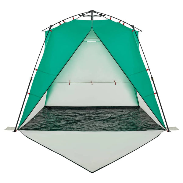 Strandzelt 4 Personen Seegrün Wasserdicht