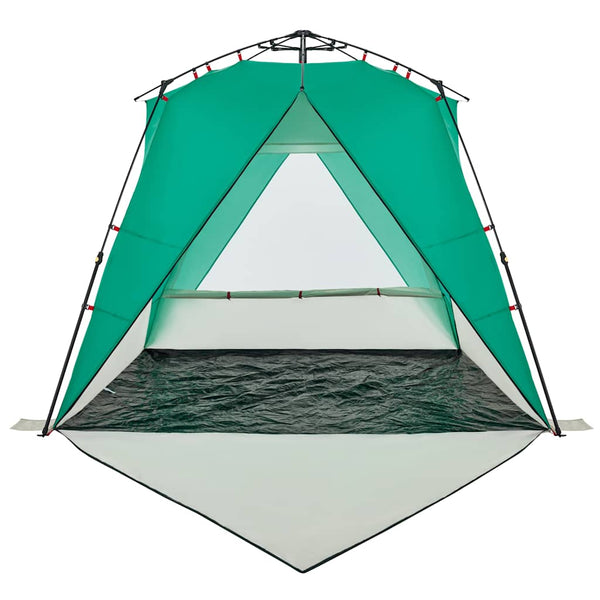 Strandzelt 4 Personen Seegrün Wasserdicht