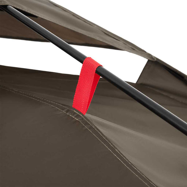 Angelzelt 4 Personen Quick Release Braun