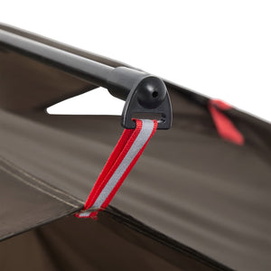 Angelzelt 4 Personen Quick Release Braun