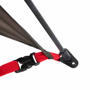 Angelzelt 4 Personen Quick Release Braun